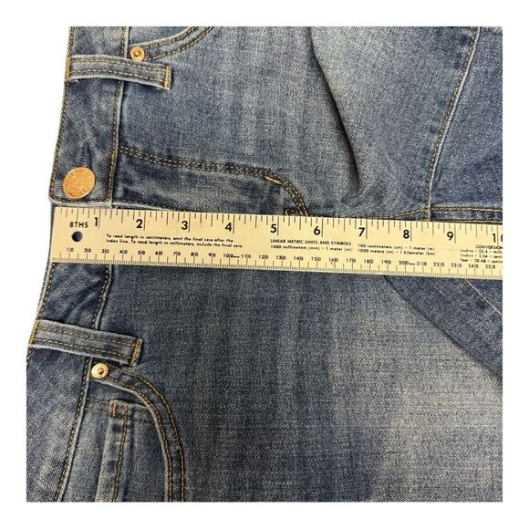 Seven 7 Weekend Pre ppy Boho Festival Denim Jean Shorts Size 4 - Picture 7 of 9